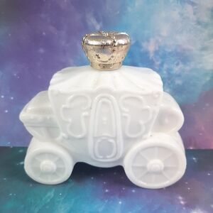 🛍Avon Royal Coach Carriage Foaming Bath Oil Milk GlassBottle Vintage Empty